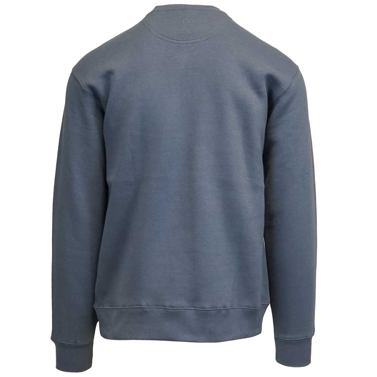 Embroidered Utah State University U-State Crew Sweatshirt Blue